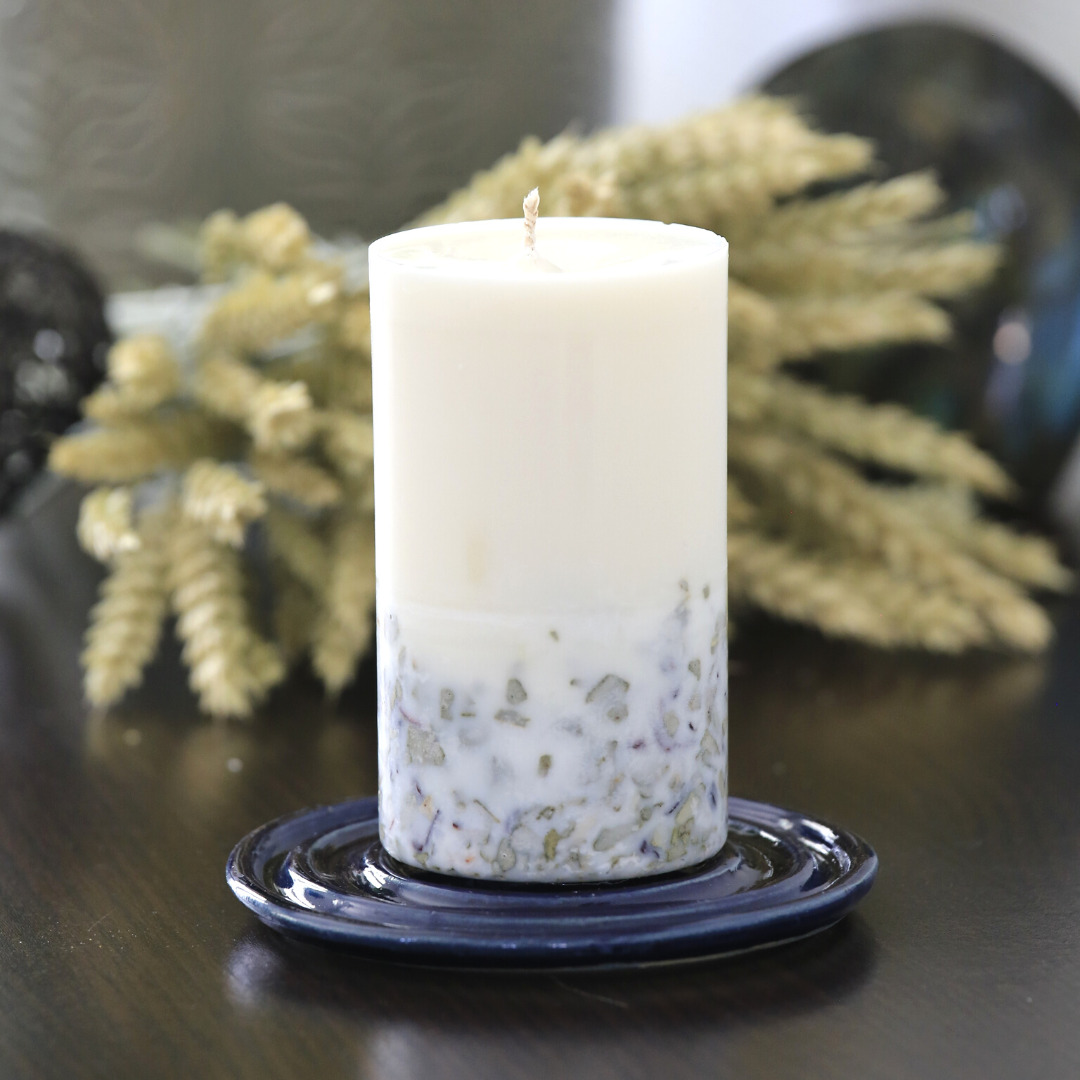 Bougie cylindrique "l'Orée des Cèdres" 3