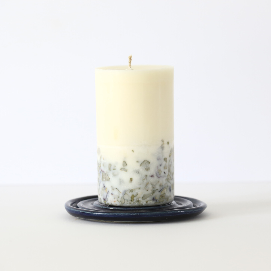 Bougie cylindrique "l'Orée des Cèdres" 4