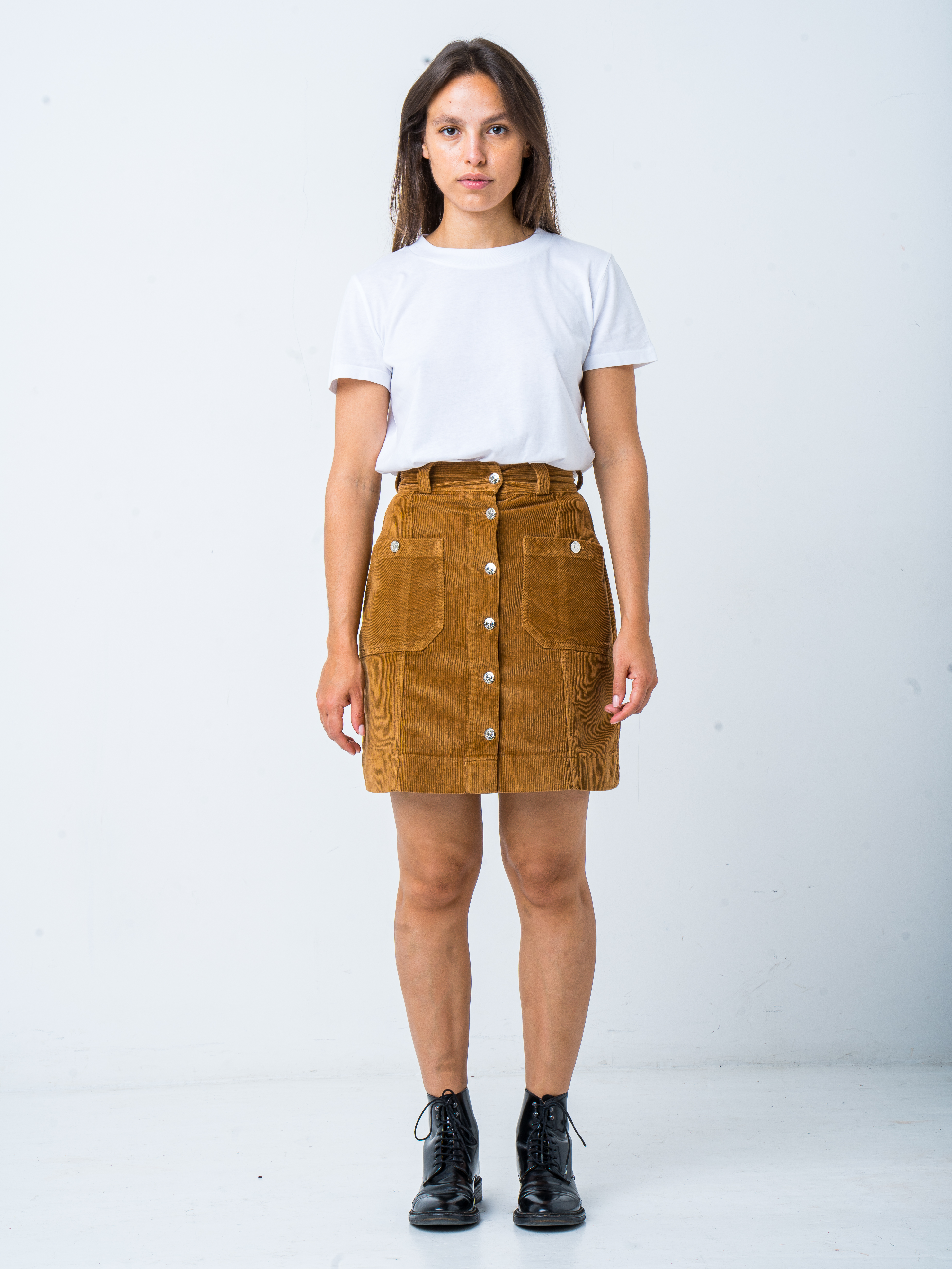 LA JUPE TRAPÈZE CAMEL 3