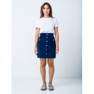 LA JUPE TRAPÈZE DENIM
