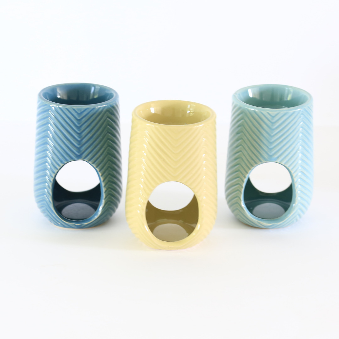 Brûleur Fondants céramique "chevrons" 3