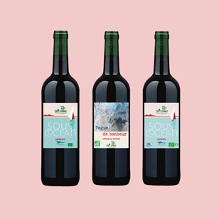 Coffret 3 Bouteilles de Vin Rouge Bio