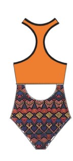 Maillot de bain 1 pièce sport Arlett Bicolore (M au 5XL) 5