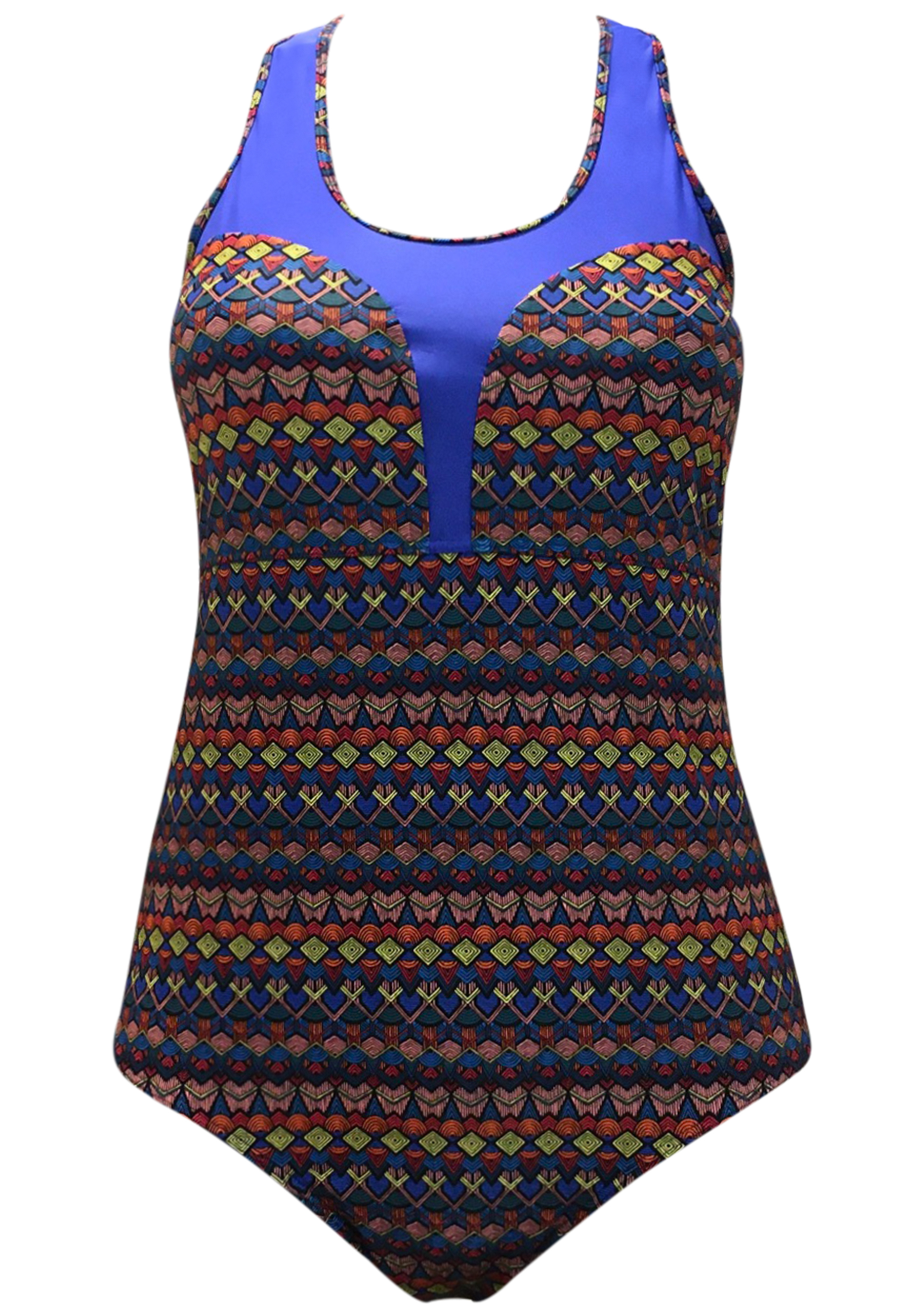 Maillot de bain 1 pièce sport Arlett Bicolore (M au 5XL) 2