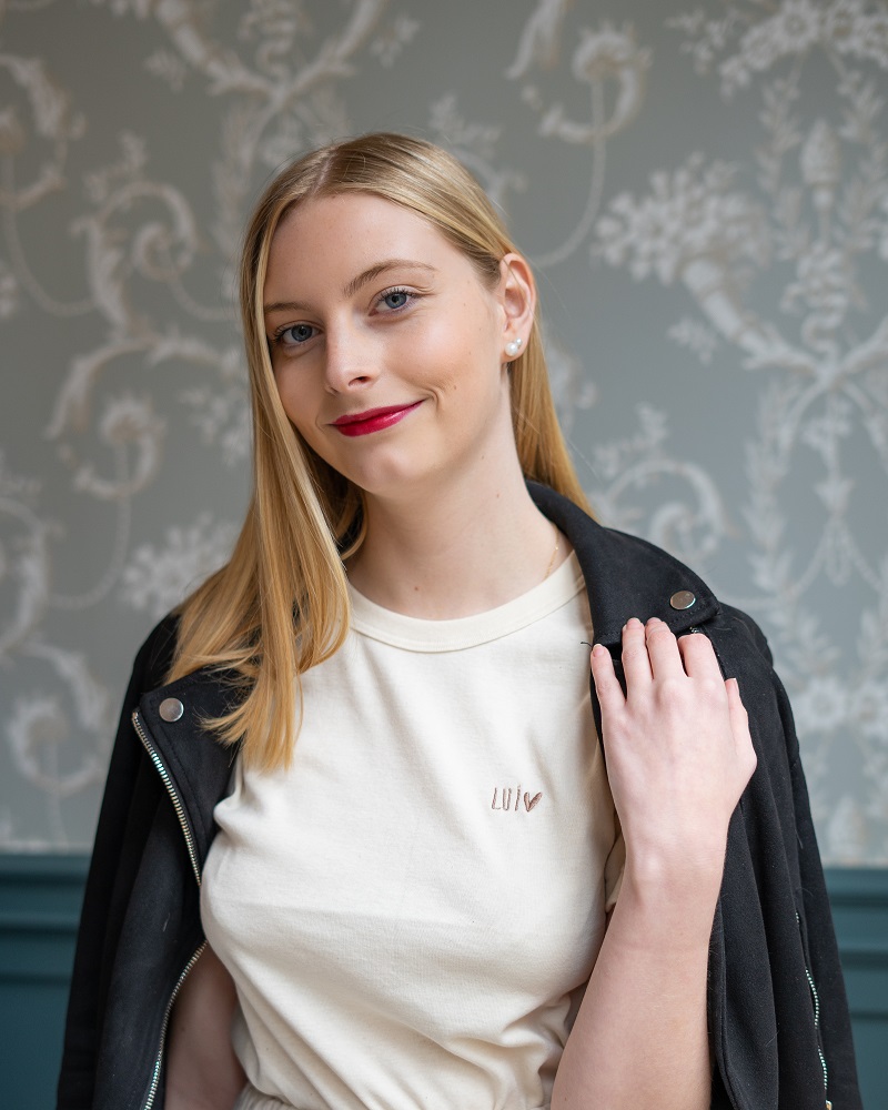 T - shirt femme coton bio fabriqué en France Collection Amour Général 5