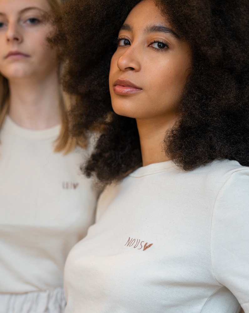 T - shirt femme coton bio fabriqué en France Collection Amour Général 2