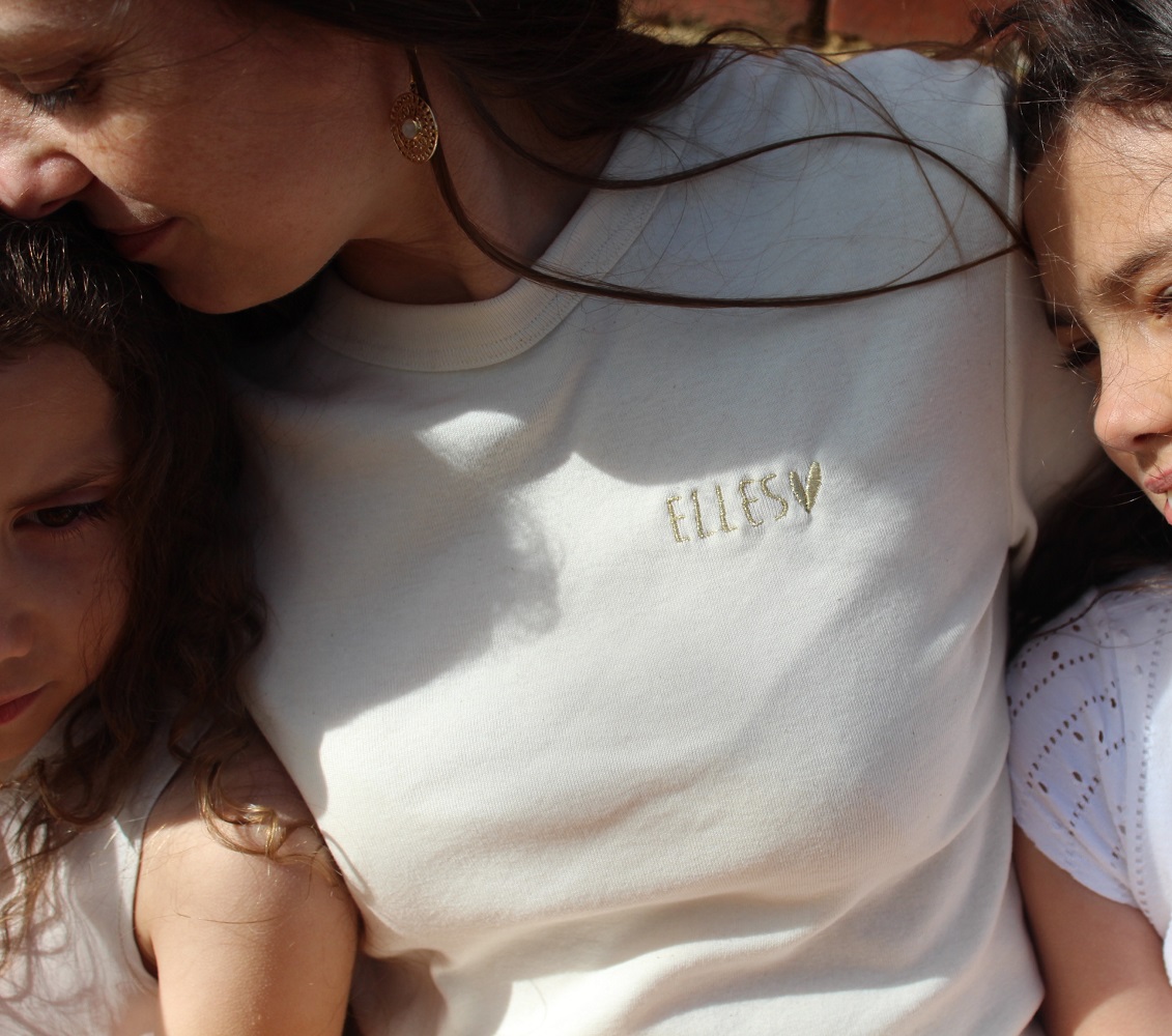 T - shirt femme coton bio fabriqué en France Collection Amour Général 7