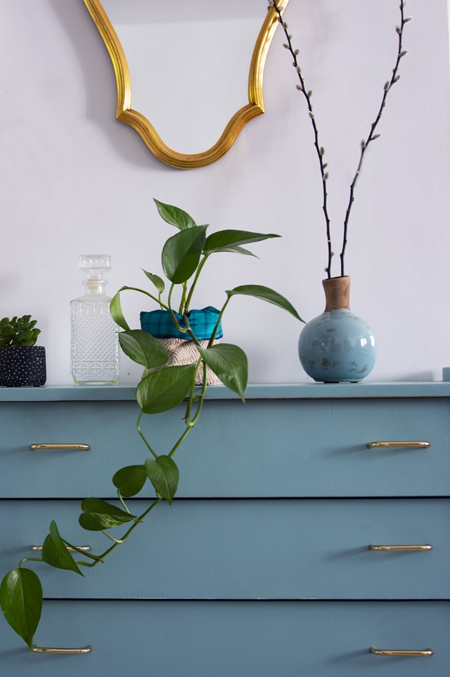 cache-pot chanvre et upcycling fait-main