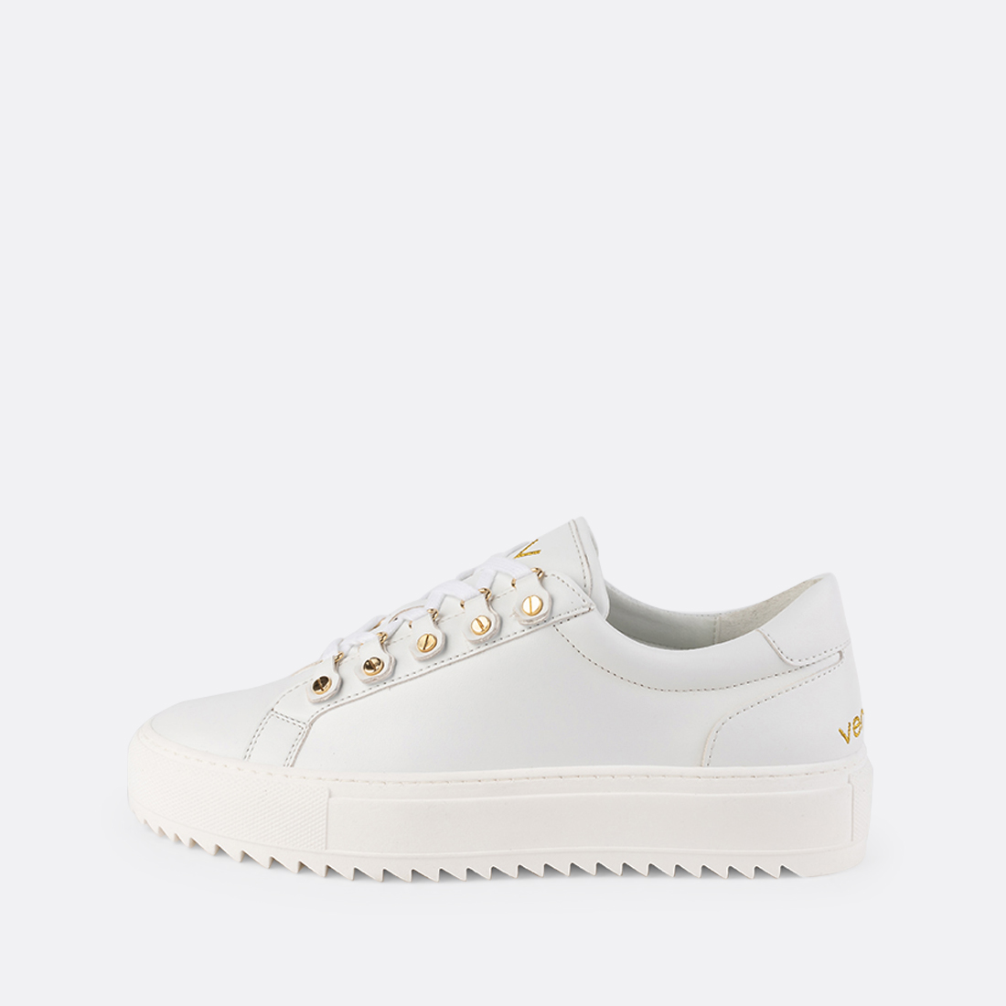 Velia-001 Baskets Casual Chic Blanches 2
