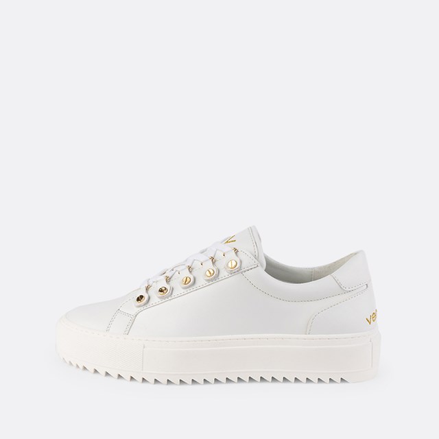 Velia-001 Baskets Casual Chic Blanches 2