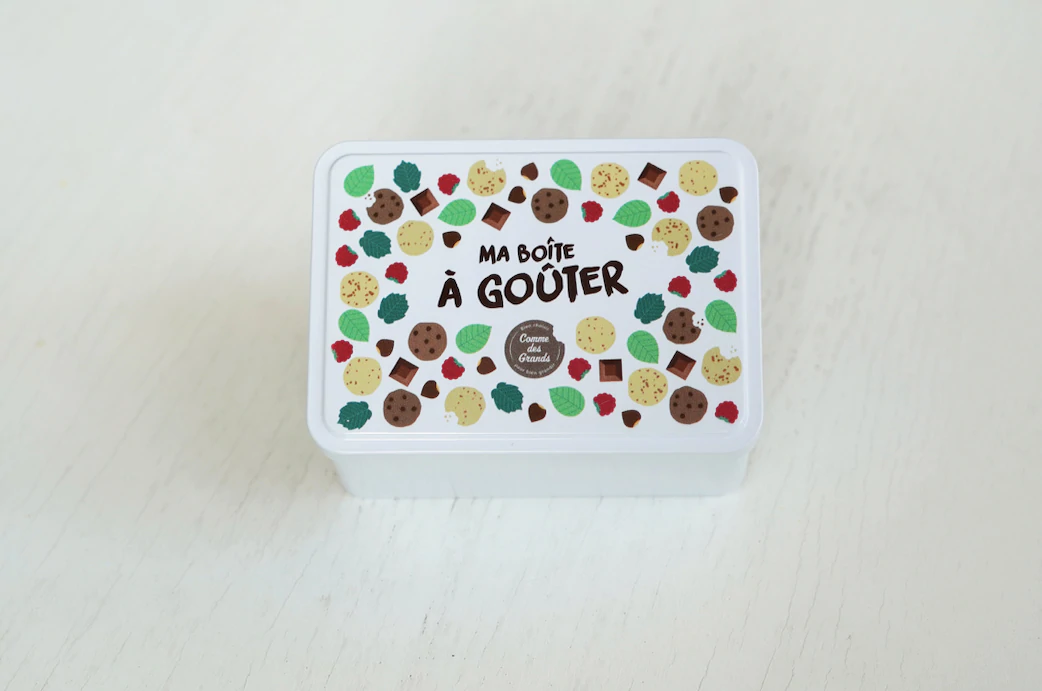 Boite à goûter pour un goûter zéro déchet