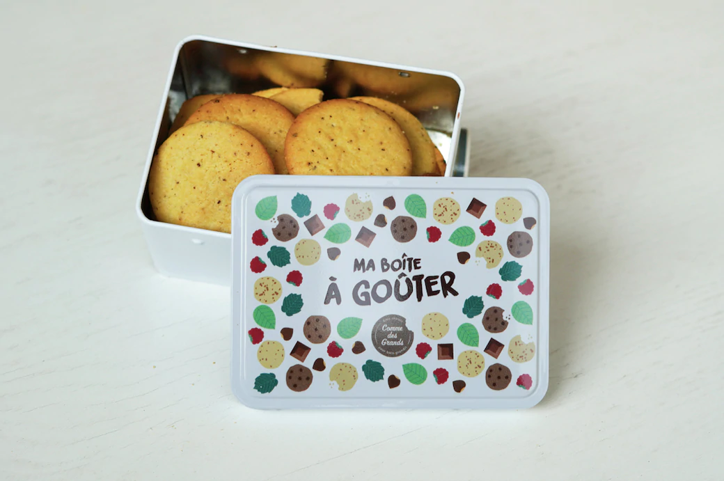 Boîte à goûter pour un goûter zéro déchet