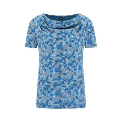 Haut en jersey bleu clair avec imprimés 6