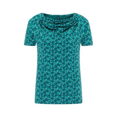 Haut en jersey vert avec imprimés 6