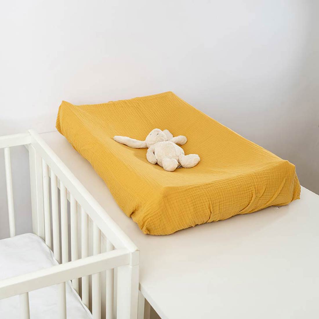 Housse de Matelas à Langer en Coton Bio Honey 5
