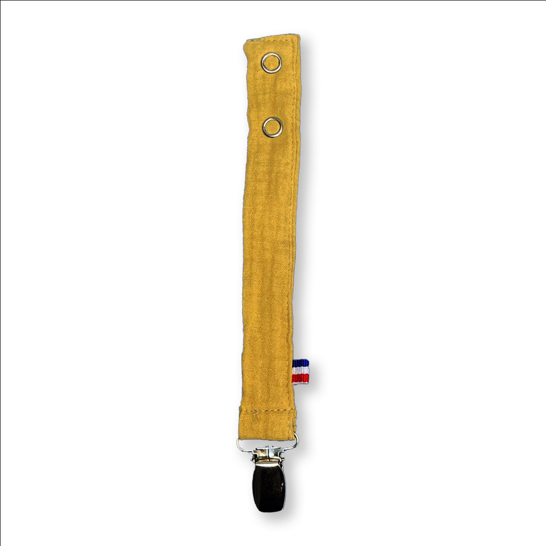 Attache Tétine en Coton Bio Teddy Honey 3