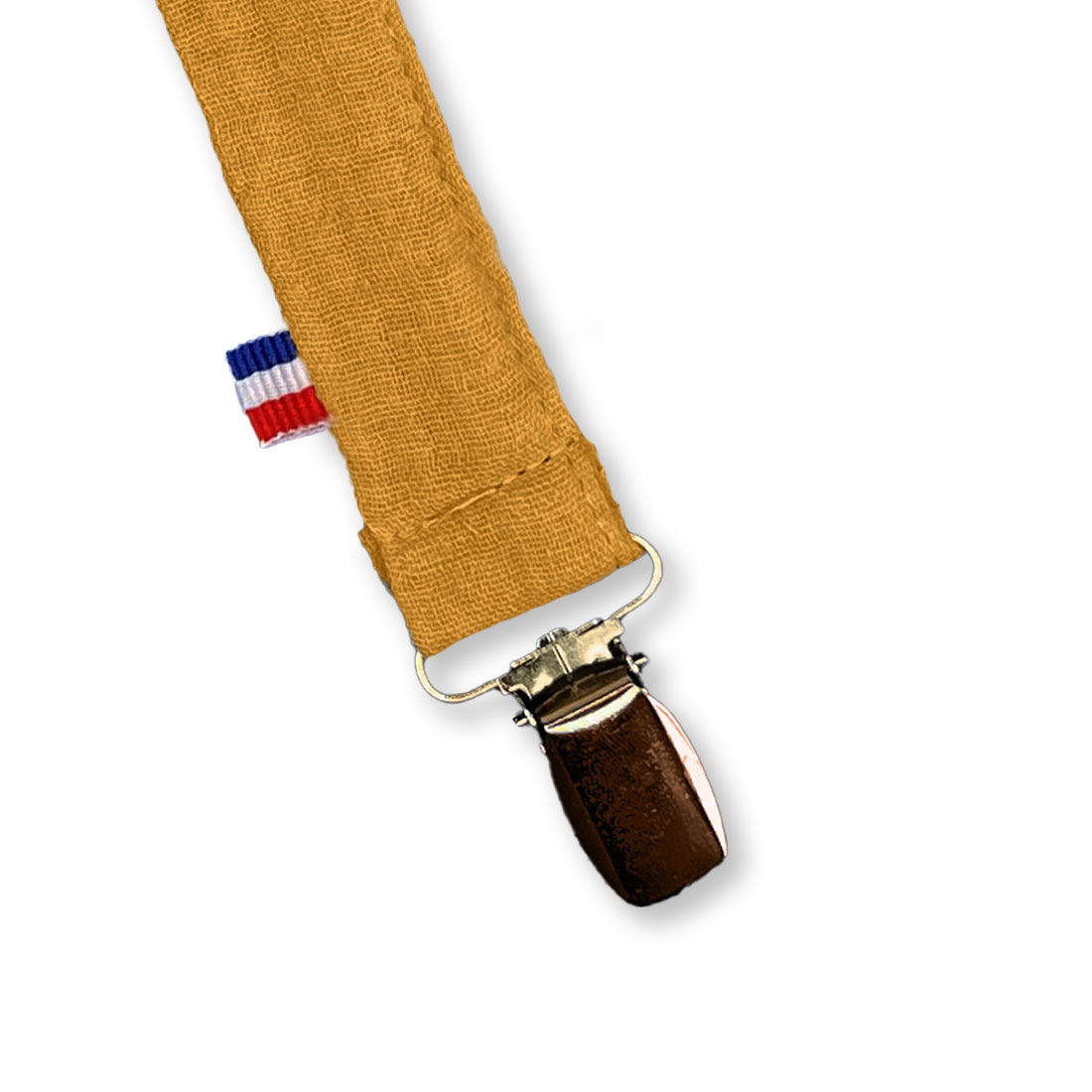 Attache Tétine en Coton Bio Teddy Honey 6