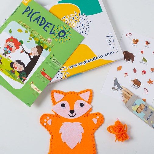 Box d'activités "Les animaux de la forêt"