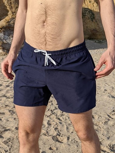 Short de bain 100% Recyclé - Bleu foncé