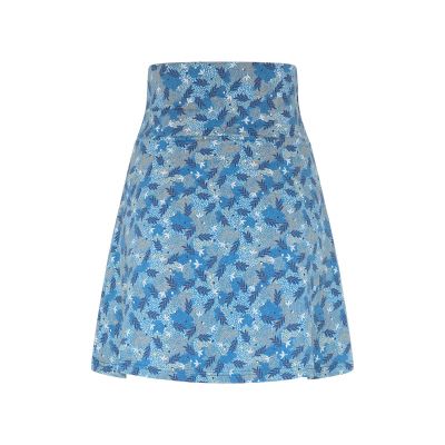 Jupe en jersey bleu clair avec imprimés 5