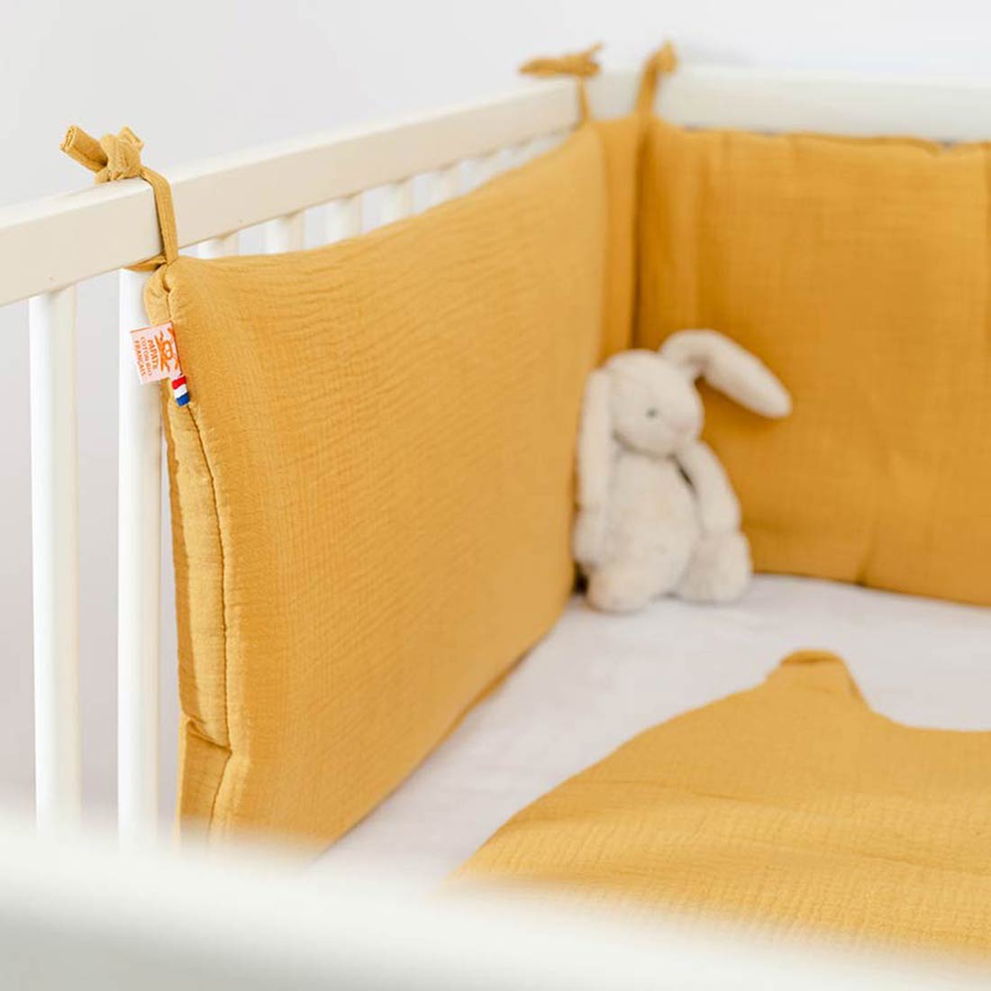 Tour de Lit en Coton Bio Honey 7