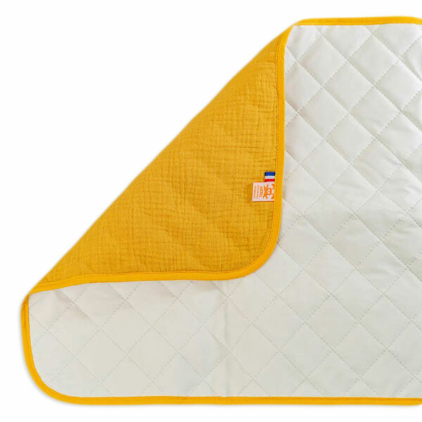 Tapis à Langer Nomade Lubiana en Coton Bio Honey 7