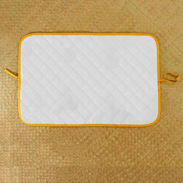 Tapis à Langer Nomade Lubiana en Coton Bio Honey 4