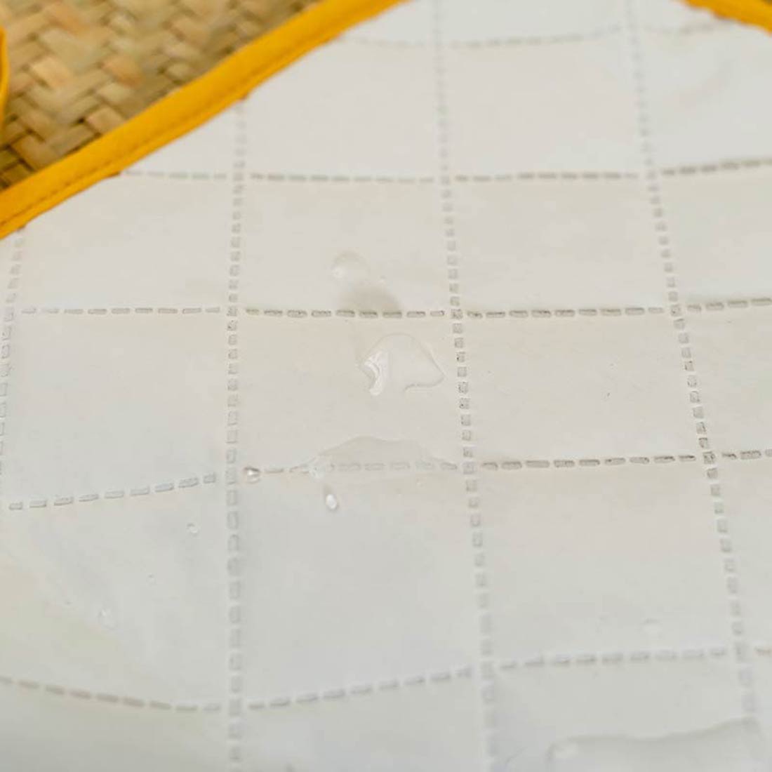 Tapis à Langer Nomade Lubiana en Coton Bio Honey 5