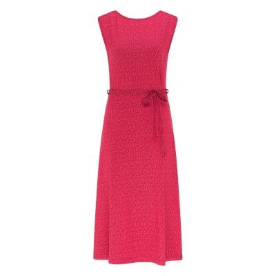 Robe jersey rouge tourbillon 5