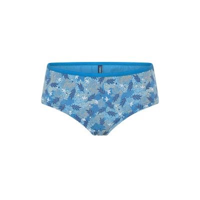 Culotte bleue en jersey coton bio avec motifs 5