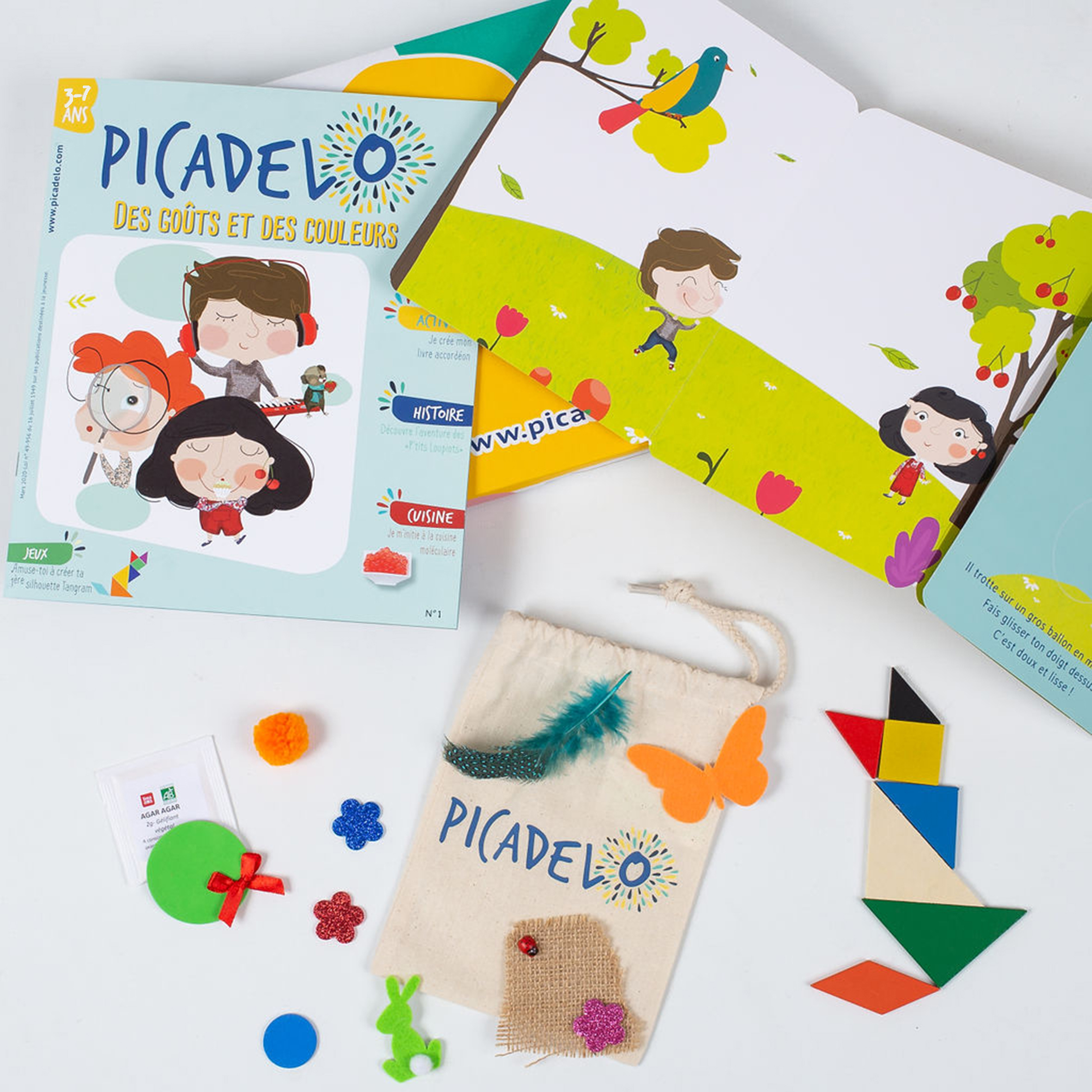 Box d'activités "Les 5 sens" 2