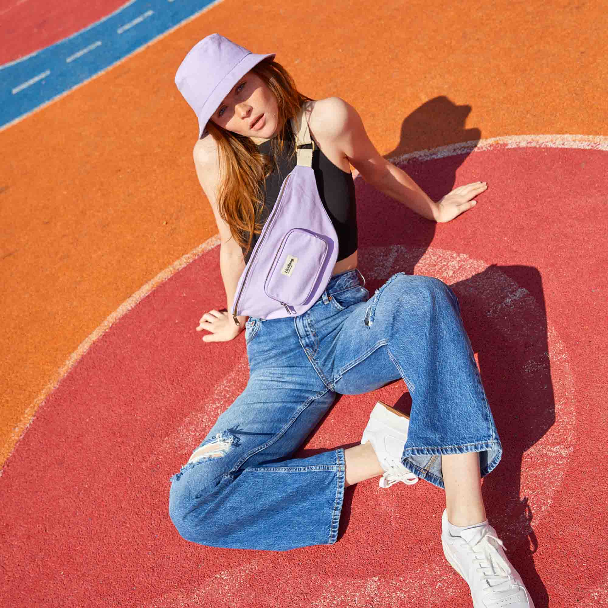 BOB, chapeau, Lilas, coton bio 3