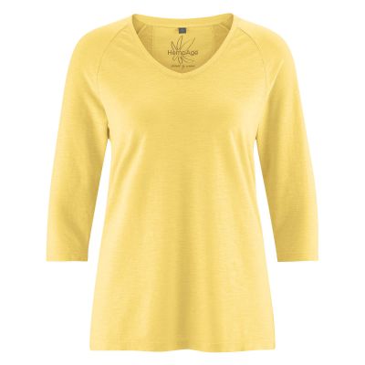 T-shirt manche longue col V chanvre et coton bio - Plusieurs couleurs 7