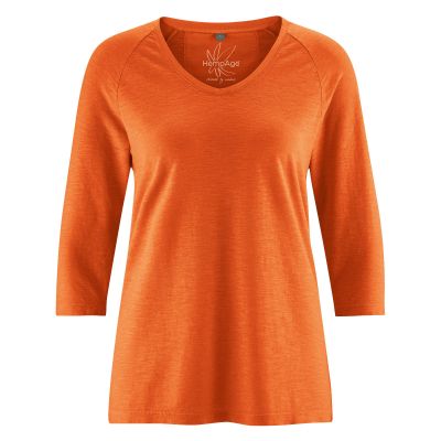 T-shirt manche longue col V chanvre et coton bio - Plusieurs couleurs 6