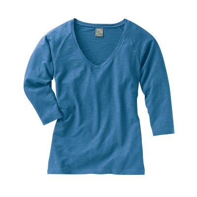 T-shirt manche longue col V chanvre et coton bio - Plusieurs couleurs 5