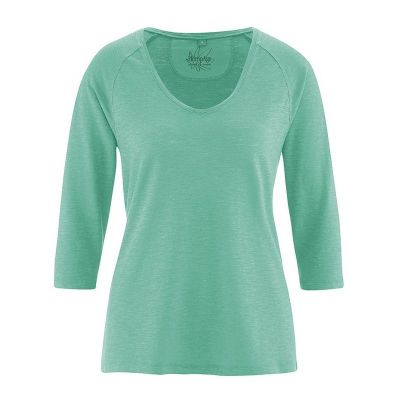 T-shirt manche longue col V chanvre et coton bio - Plusieurs couleurs 3