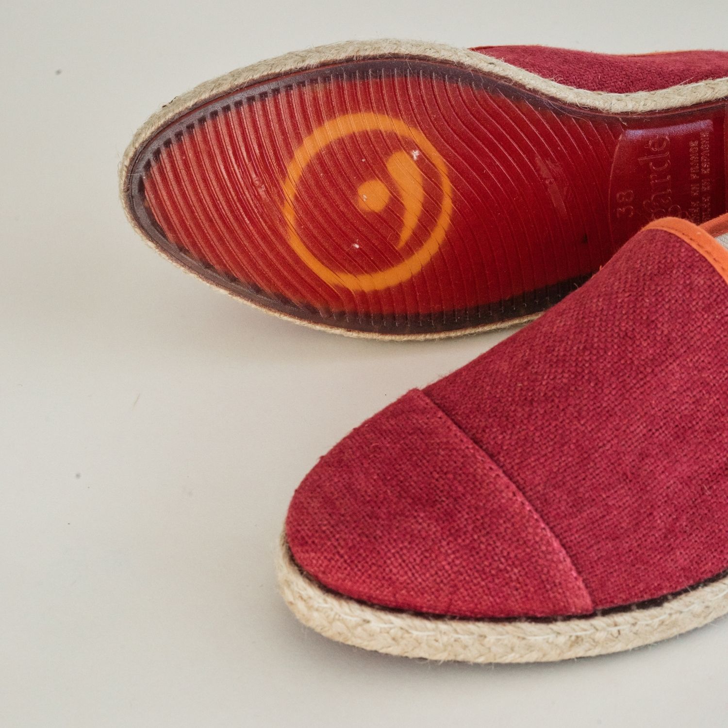 Espadrille femme en Lin Recyclé - Rose Fuschia 3