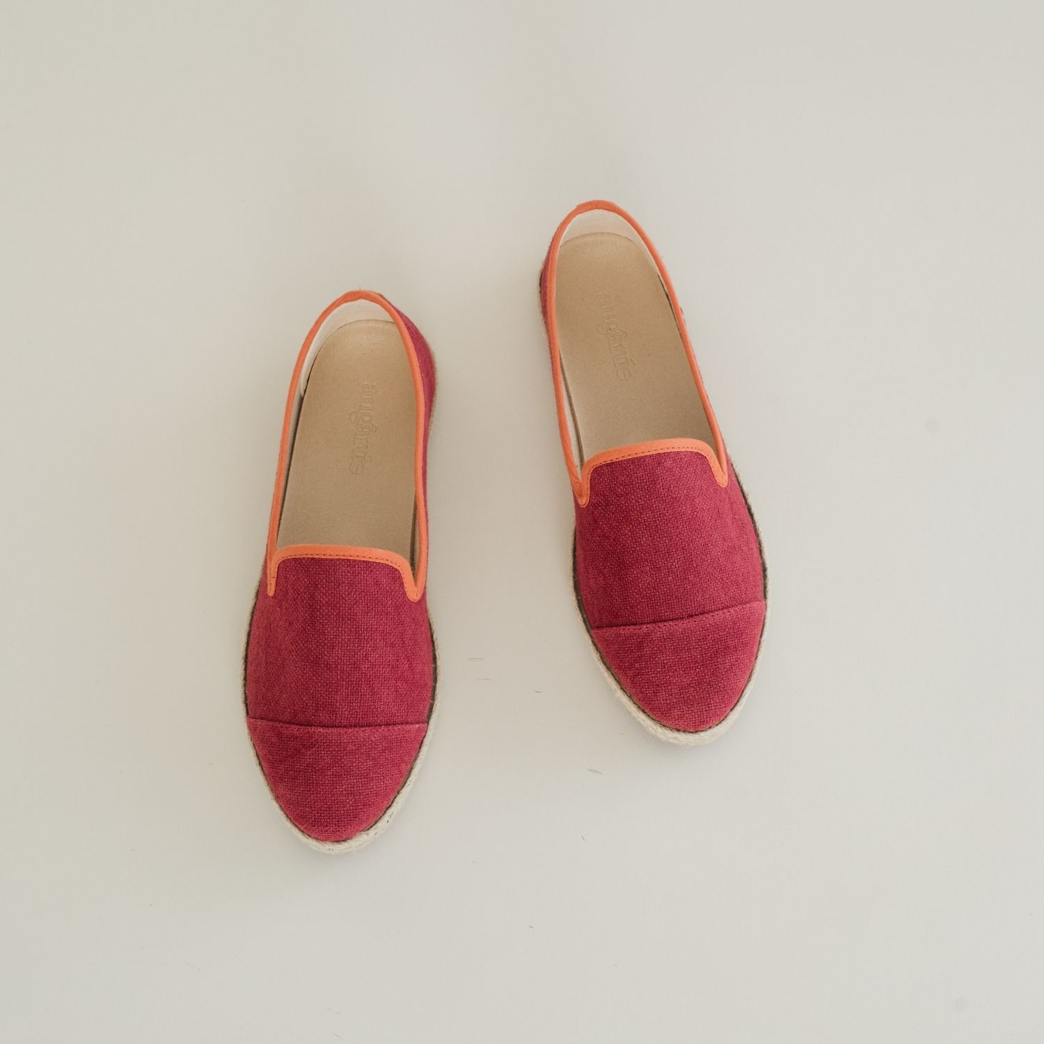 Espadrille femme en Lin Recyclé - Rose Fuschia 4
