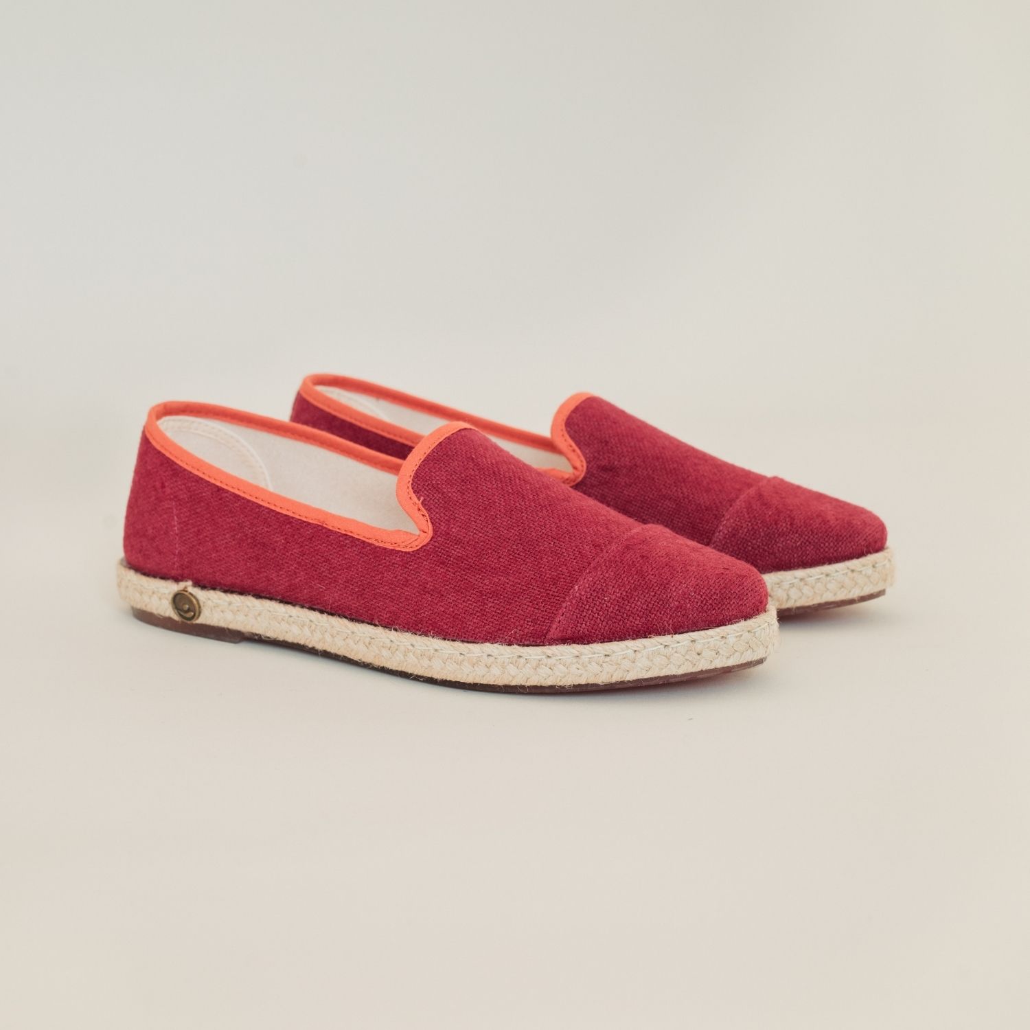 Espadrille femme en Lin Recyclé - Rose Fuschia 5