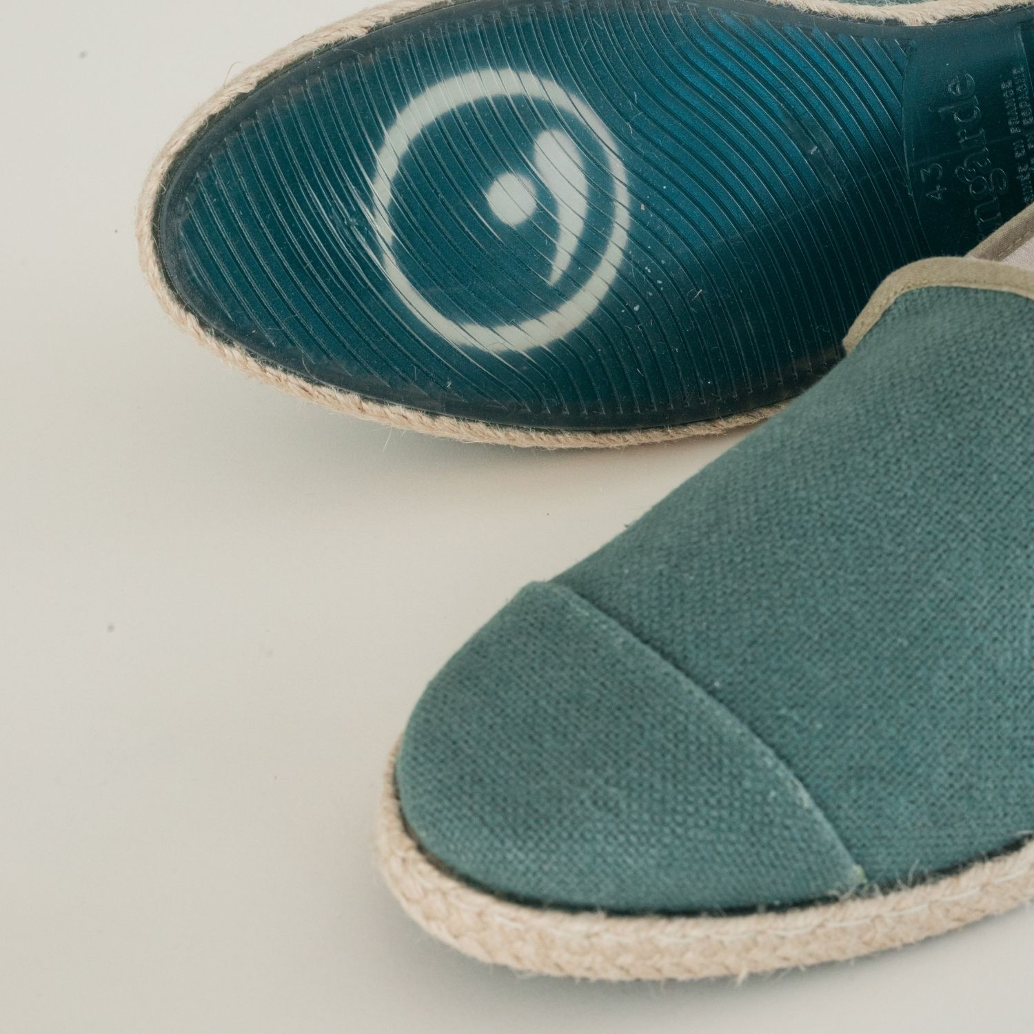 Espadrille homme en Lin Recyclé - Vert Forêt 3