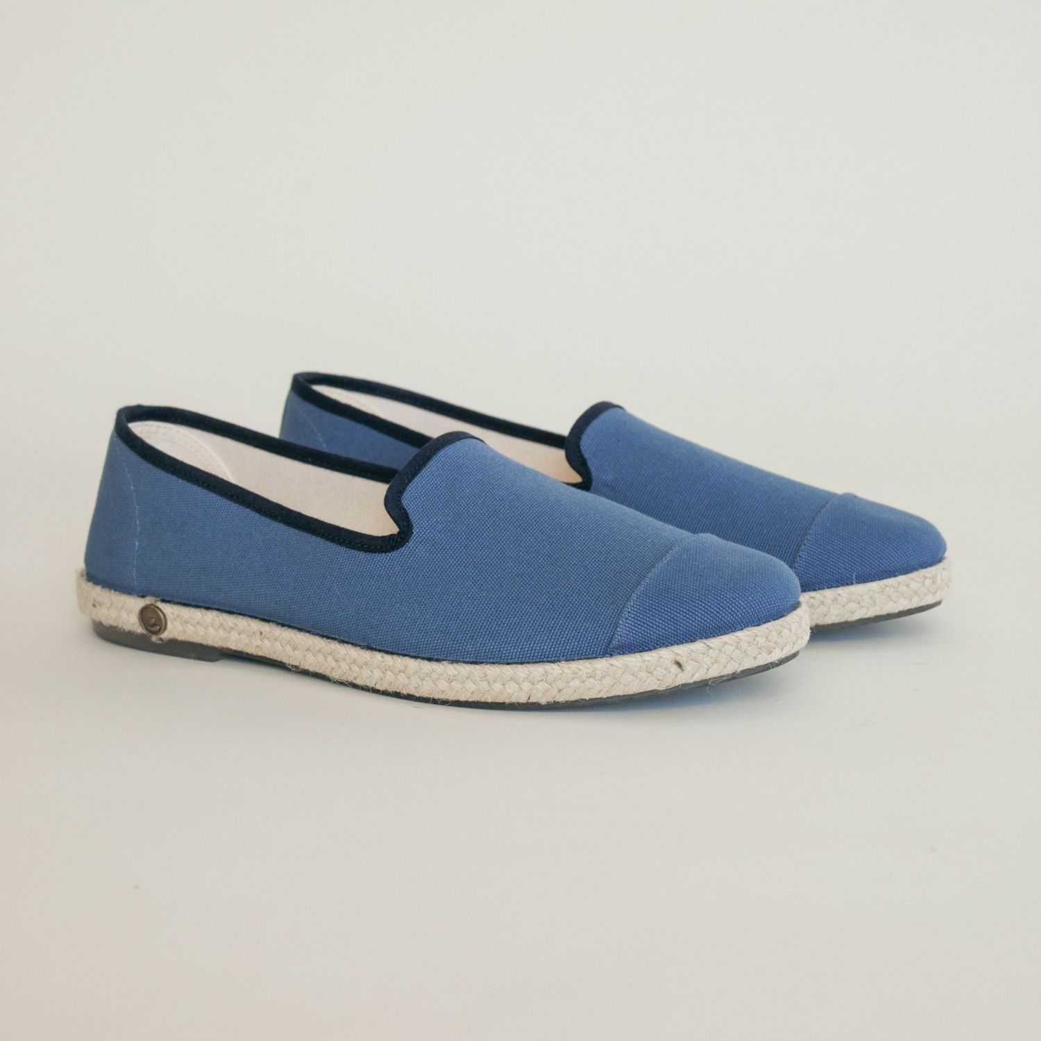 Espadrille homme en Coton Recyclé - Bleu Azur 5