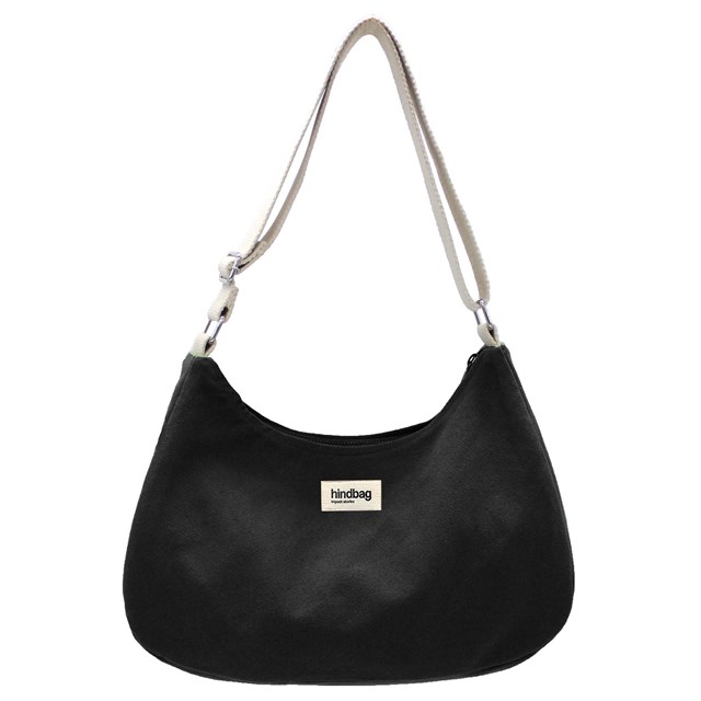Sac à main ROSA, noir, coton bio 2