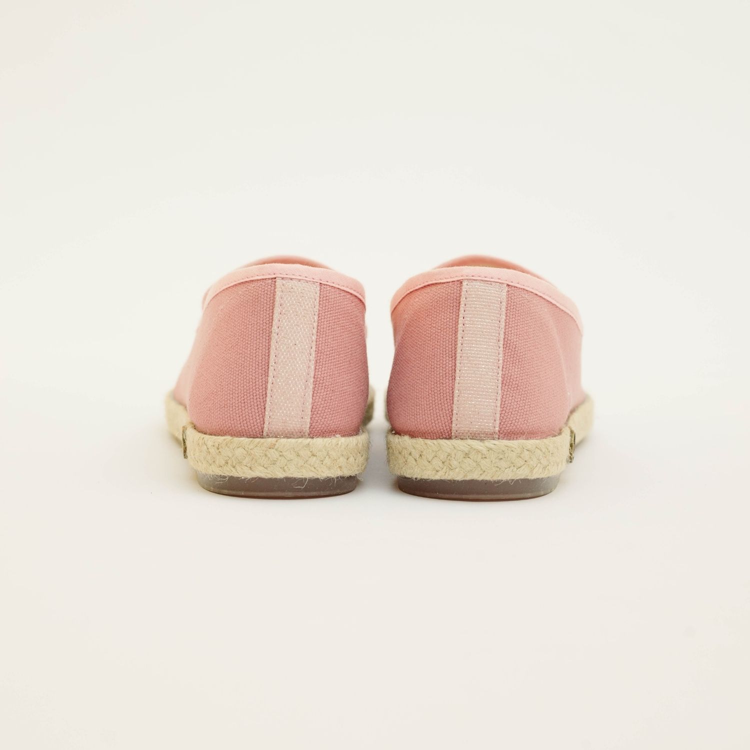 Espadrille femme en Coton Recyclé - Rose Paillettes 2