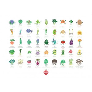 Poster légumes Les Petits Radis
