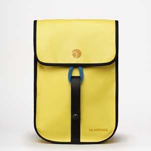 Sac à dos upcyclé jaune GRAVELOT mini