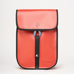 Sac à dos upcyclé rouge GRAVELOT mini