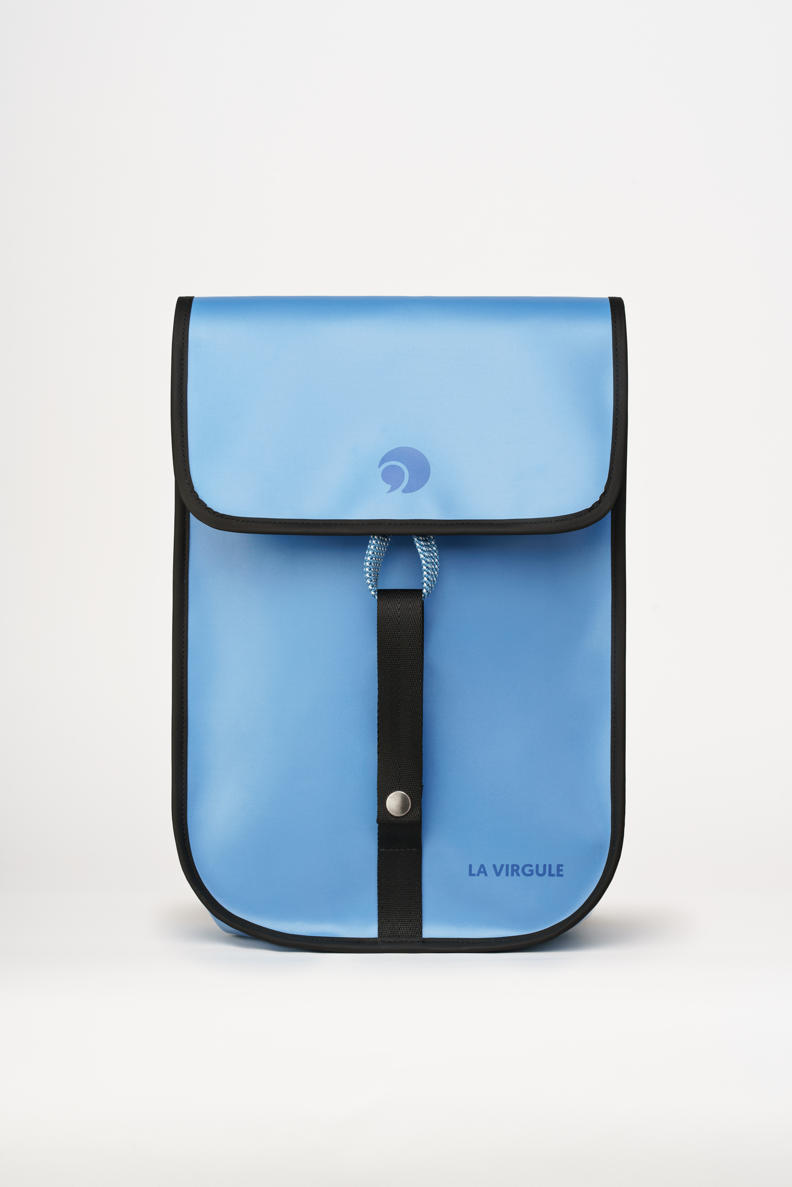 Sac à dos upcyclé bleu alpin GRAVELOT mini 8