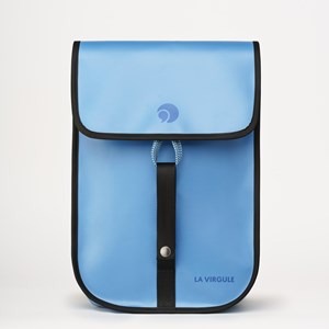 Sac à dos upcyclé bleu alpin GRAVELOT mini
