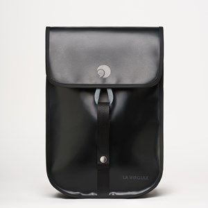 Sac à dos upcyclé noir GRAVELOT mini