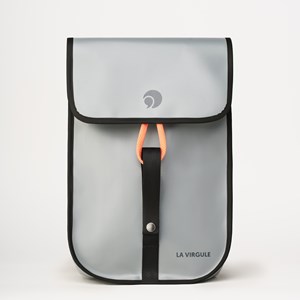 Sac à dos upcyclé gris  GRAVELOT mini